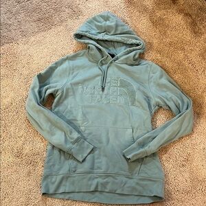 The North Face Teal Blue Hoodie - Size Medium